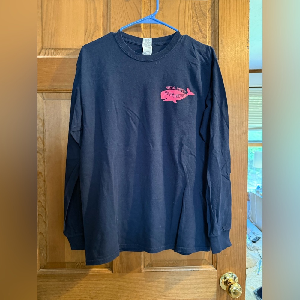 marthas vineyard “this is my happy place” long sleeve